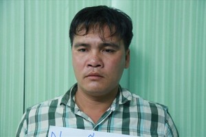 涉嫌殺人劫財犯罪的嫌疑人阮明孝。（圖源：勞動報）