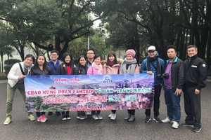 越南旅行社考察武漢-重慶旅程活動一瞥。