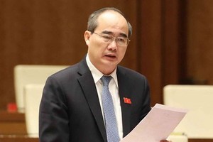 市委書記阮善仁。（圖源：越通社）