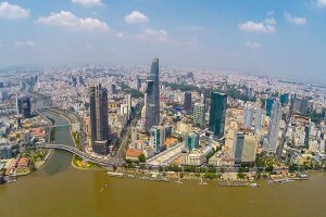 4 大城市公家財產逾 780 萬億元。圖為胡志明市一瞥。（示意圖源：互聯網）