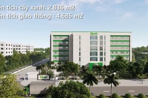 隆厚工業區高層廠房效果圖一瞥。（圖源：LHC）