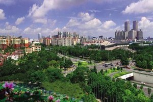 風景如畫的中山城區。