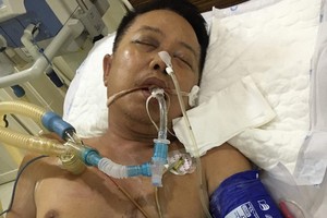 郭光明陷入深昏迷狀態。