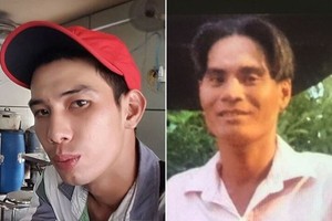 被扣押並起訴的2名嫌犯石剛（左）和裴文清。（圖源：寡沙）