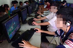 沉迷網遊年輕人日增。（示意圖源：互聯網）