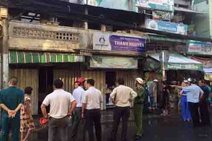 火勢熄滅後的現場。（圖源：志石）