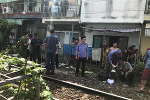 職能力量在事發地點勘查現場。（圖源：C.T）