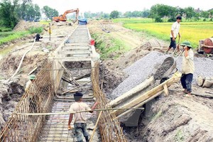 貸款逾 1 億美元改善５省水利系統。（圖源：互聯網）