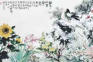 眾華人畫家 合畫