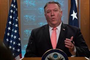 美國國務卿蓬佩奧。（圖源：AFP）