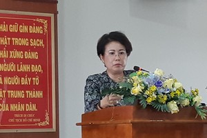 潘氏美清同志獲調至新工作崗位。（圖源：S.Đ）