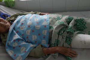 古稀老人處境可憐的甘秋阿姨。