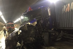 事故現場。（圖源：VTC）