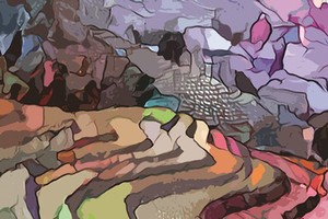 裴氏明幸的《沙巴》畫作。