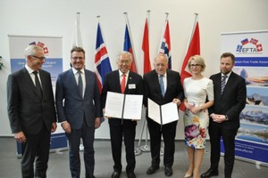 印尼與歐洲自由貿易聯盟簽署協議。（圖源：歐洲自由貿易聯盟官網）