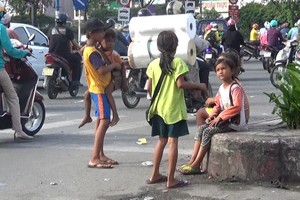 本市解決街頭兒童行乞情況。（圖源：風清）