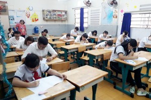 考試現場一瞥。