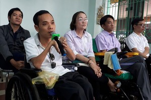 殘疾人士在與本市各部門對話時談及自己的願望。