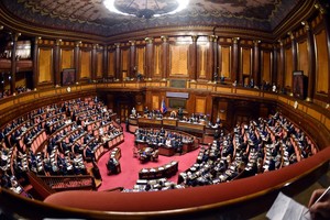 意大利國家參議院。（圖源：AFP）