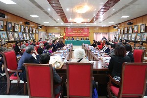 越南與非洲友好協會舉行的2018-2023年任期第三次全國代表大會現場。（圖源：俊越）