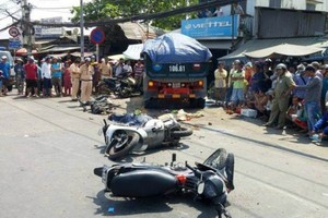 假期第二天 25 人死於交通事故。（示意圖源：互聯網）