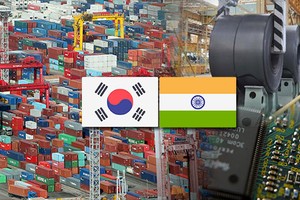 韓國與印度2018年雙邊貿易額達到215億美元，同比增長7.5%。（圖源：Song Ji-yoon）