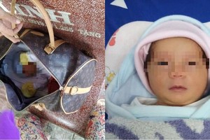 被遺棄的初生女嬰。（圖源：TH）