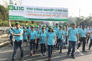 丁善理慈善徒步年度活動吸引眾多不同階層人士的參與。