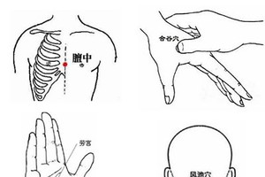 年底焦慮按按“開心穴”。（圖源：互聯網）