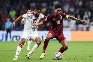 阿聯酋與泰國比賽一瞥。（圖源：互聯網）
