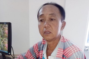 蘇錦德表示實在沒有辦法才求助。