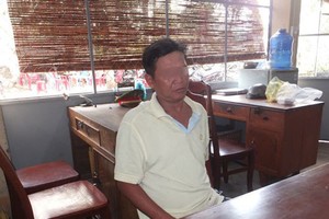 持刀搶劫的嫌犯阮文安。（圖源：民智）