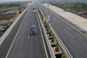 胡志明市-沐牌高速公路建設項目全長53.5公里，投資總額10萬零6680億元。（示意圖源：互聯網）