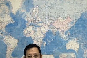 興通實業公司總經理麥漢強。