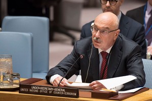 聯合國負責反恐事務的副秘書長沃龍科夫。（圖源：聯合國）