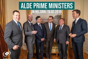 歐洲６國政府首腦19日在芬蘭首都赫爾辛基舉行會晤，呼籲在全球問題上促進多邊主義。（圖源：Keskusta）