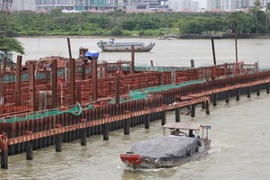 本市10萬億元的治水項目已有數月停滯不前，引起輿論廣泛議論。（圖源：仕東）