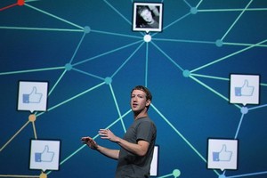 “臉書”行政總裁扎克伯格。（圖源：互聯網）