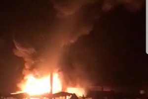 火警現場。（圖源：VOV）