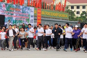 今年為全民健康奧林匹克跑步日將於本月24日舉行。（示意圖源：清芳）