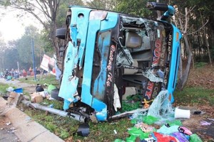 事故現場。（圖源：C.Bình）