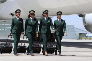 為了慶祝國際婦女節這一天，埃塞俄比亞航空公司將運行一條全女性的航班。（圖源：ETHIOPIAN AIRLINES）