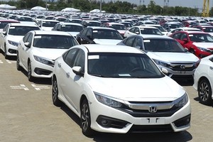 海關總局：２月份汽車進口額達３億美元。（示意圖源：互聯網）