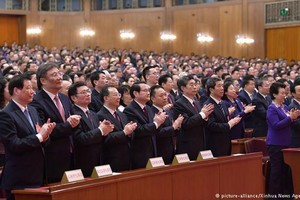 中國第十三屆全國人民代表大會第二次會議表決通過《外商投資法》。（圖源：新華社）