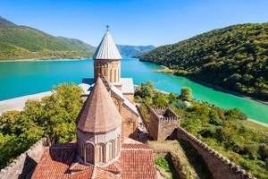 姆茲海塔——生命之柱大教堂的夕陽美輪美奐。（圖源：互聯網）