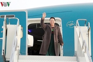 國會主席阮氏金銀將於本月28日至下月8日率領我國國會高級代表團正式訪問摩洛哥王國、法國。（示意圖源：VOV）