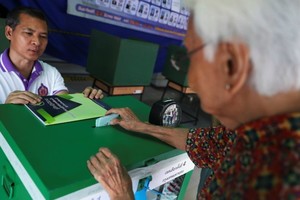 泰國24日舉行政變後首次民主選舉。（圖源：AFP）