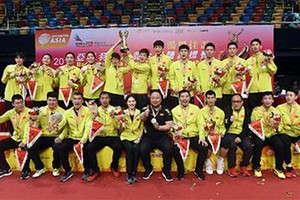中國羽毛球隊。（圖源：互聯網）