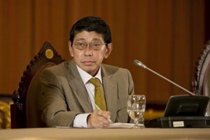 泰國負責政府法律問題的副總理威薩努(Wissanu Krea-ngam)。（圖源：互聯網）