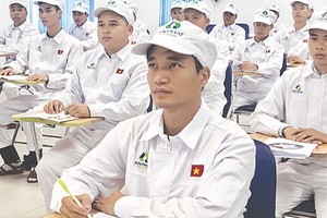 阮德厚現已上班。（圖源：互聯網）